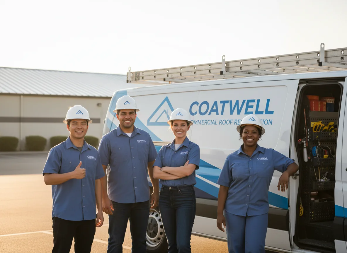 Commercial roof coating company in New Bavaria, OH